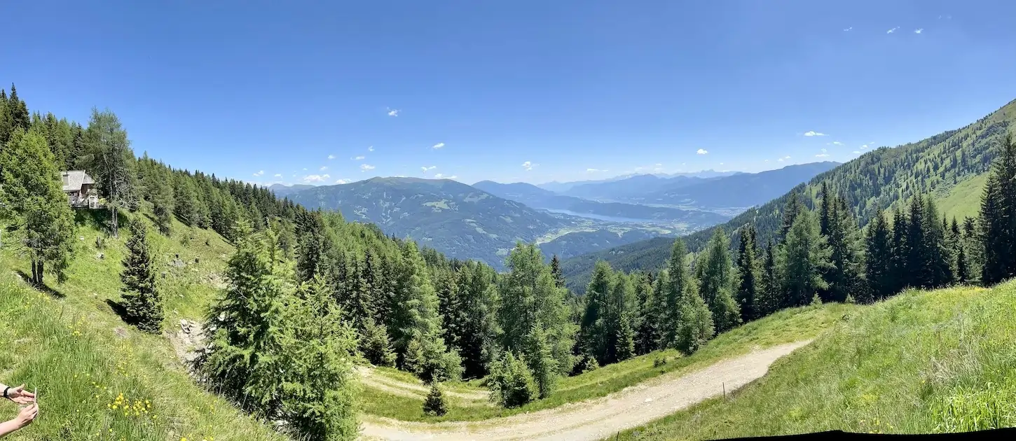 Bergfriedhütte Ausblick